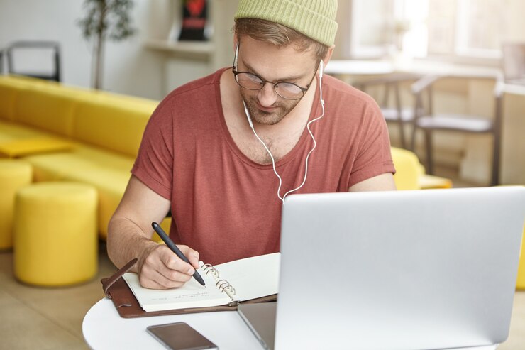 Young man Online Quran Learning in the UK with an online Quran teacher. Ideal for Quran classes for kids and Tajweed classes. Join our Quran classes online UK to learn with an expert